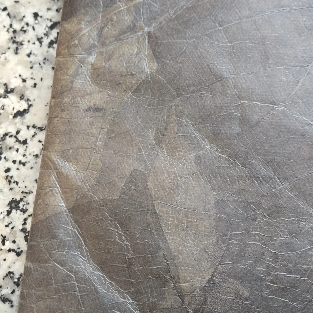 ​Sustainable Leaf Leather Tech Sleeve / Oversized Clutch